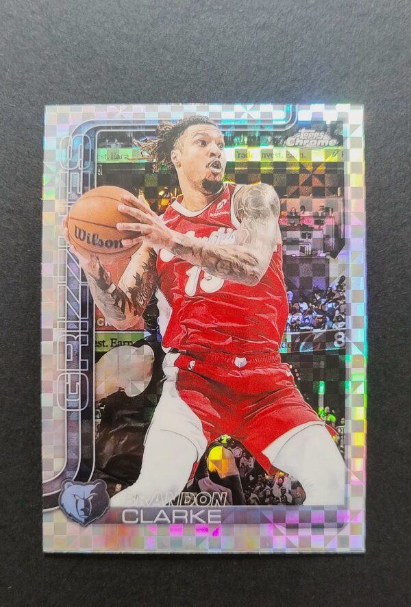 2025-26 Topps Chrome Brandon Clarke #133 Xfractor