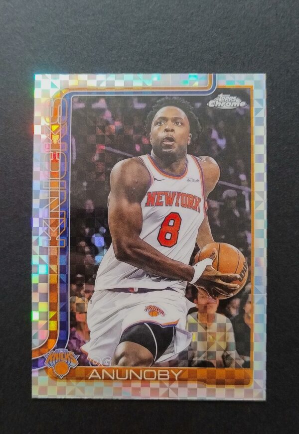 2025-26 Topps Chrome OG Anunoby #131 Xfractor