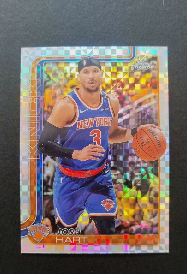 2025-26 Topps Chrome Josh Hart #160 Xfractor