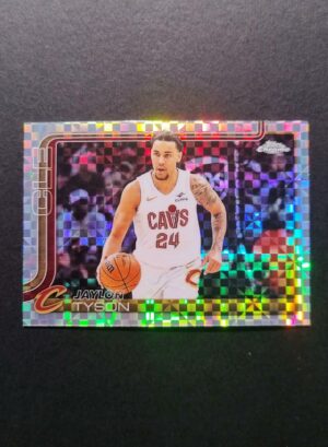 2025-26 Topps Chrome Jaylon Tyson #50 Xfractor