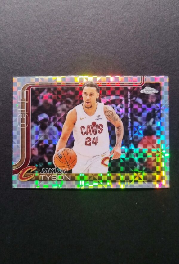 2025-26 Topps Chrome Jaylon Tyson #50 Xfractor