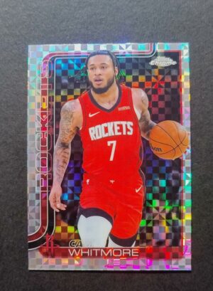 2025-26 Topps Chrome Cam Whitmore #86 Xfractor