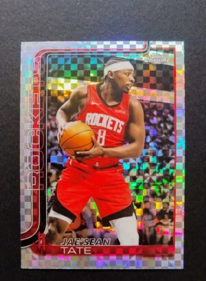 2025-26 Topps Chrome Jae'sean Tate #59 Xfractor