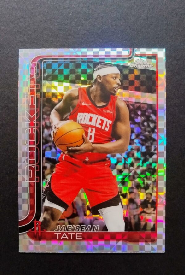 2025-26 Topps Chrome Jae'sean Tate #59 Xfractor