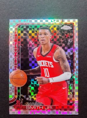 2025-26 Topps Chrome Jabari Smith Jr #62 Xfractor