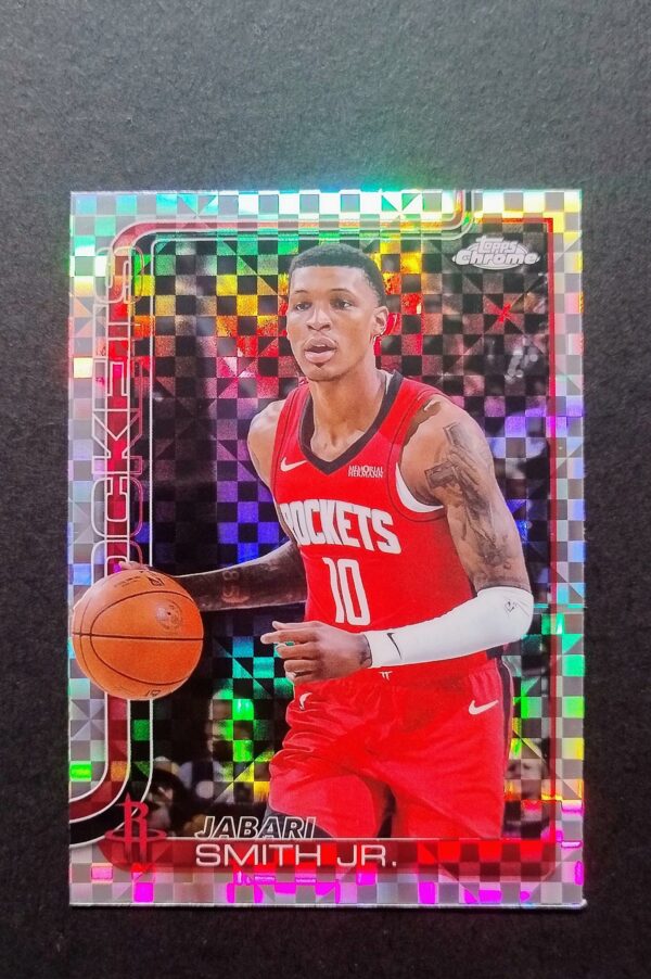 2025-26 Topps Chrome Jabari Smith Jr #62 Xfractor