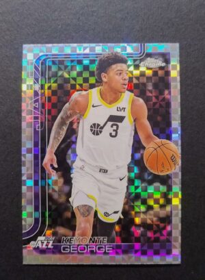 2025-26 Topps Chrome Keyonte George #235 Xfractor