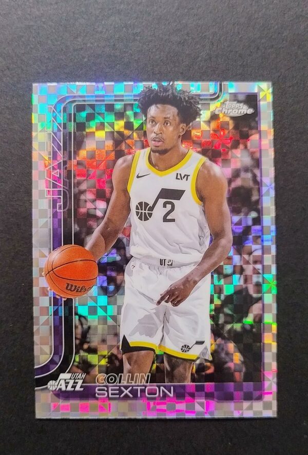 2025-26 Topps Chrome Collin Sexton #210 Xfractor