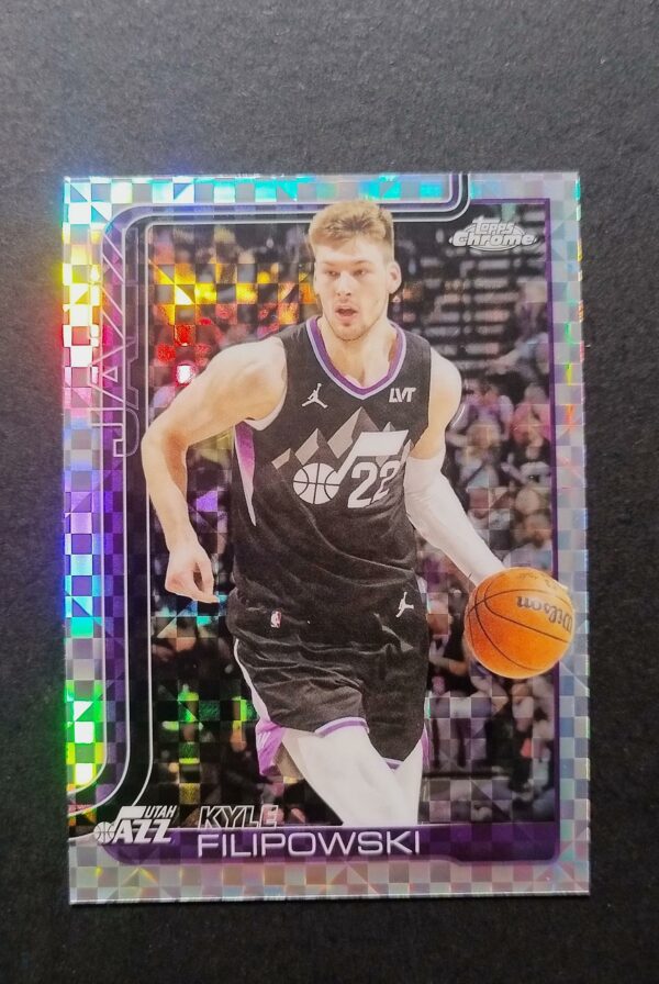 2025-26 Topps Chrome Kyle Filipowski #213 Xfractor