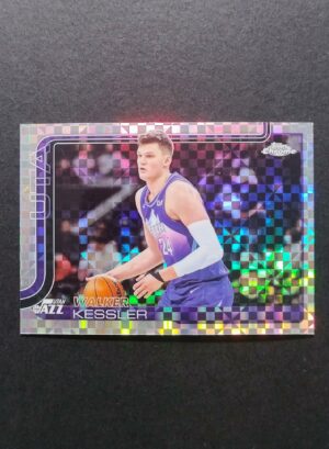 2025-26 Topps Chrome Walker Kessler #205 Xfractor