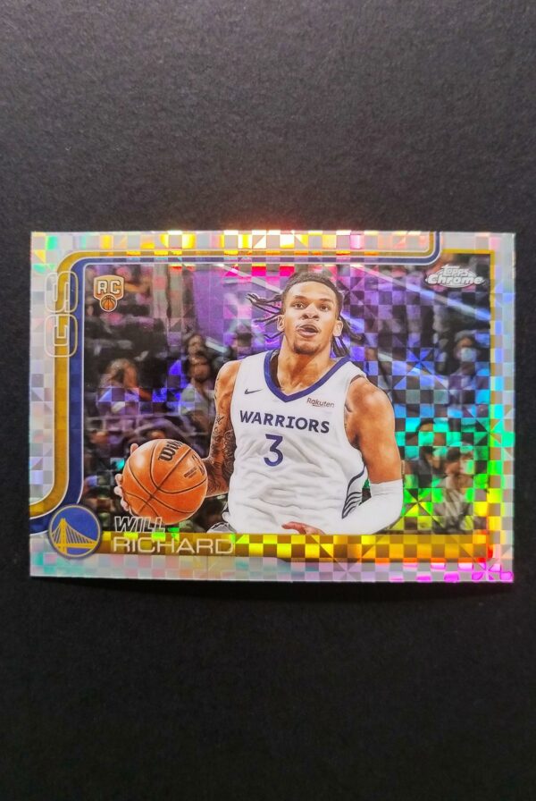 2025-26 Topps Chrome Will Richard #287 Xfractor RC