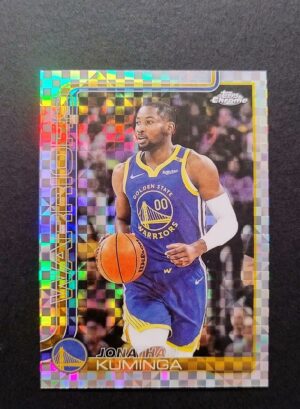 2025-26 Topps Chrome Jonathan Kuminga #211 Xfractor