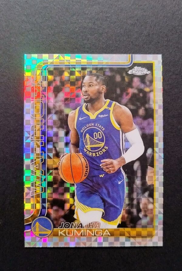 2025-26 Topps Chrome Jonathan Kuminga #211 Xfractor