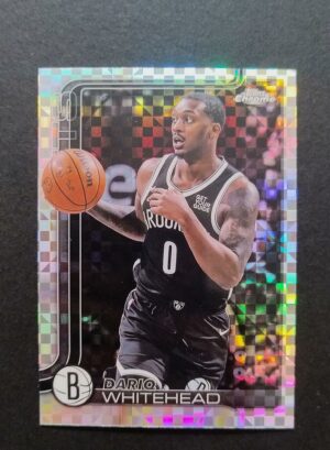 2025-26 Topps Chrome Dariq Whitehead #91 Xfractor