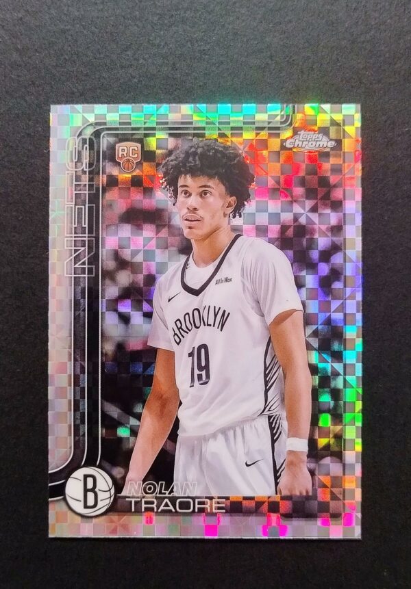 2025-26 Topps Chrome Nolan Traore #269 Xfractor RC