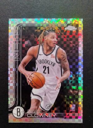 2025-26 Topps Chrome Noah Clowney #23 Xfractor