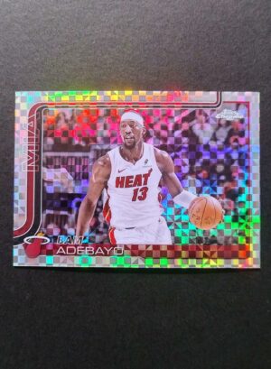 2025-26 Topps Chrome Bam Adebayo #138 Xfractor