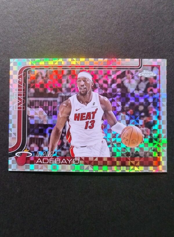 2025-26 Topps Chrome Bam Adebayo #138 Xfractor