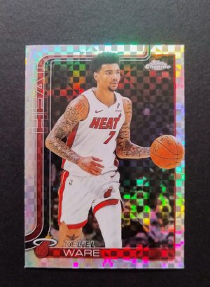 2025-26 Topps Chrome Kel'el Ware #129 Xfractor