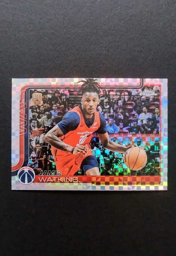 2025-26 Topps Chrome Jamir Watkins #294 Xfractor RC