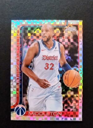 2025-26 Topps Chrome Khris Middleton #204 Xfractor
