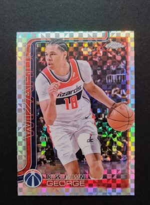 2025-26 Topps Chrome Kyshawn George #237 Xfractor