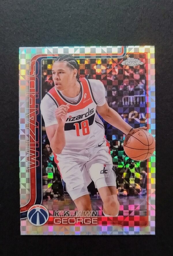 2025-26 Topps Chrome Kyshawn George #237 Xfractor