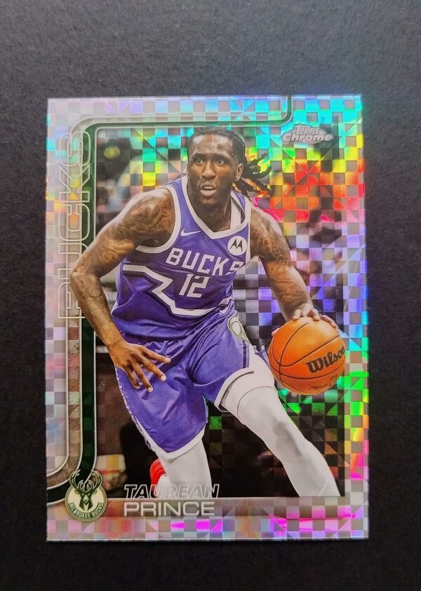 2025-26 Topps Chrome Taurean Prince #147 Xfractor