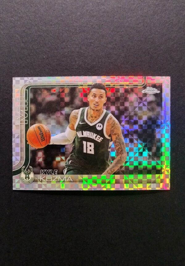 2025-26 Topps Chrome Kyle Kuzma #118 Xfractor