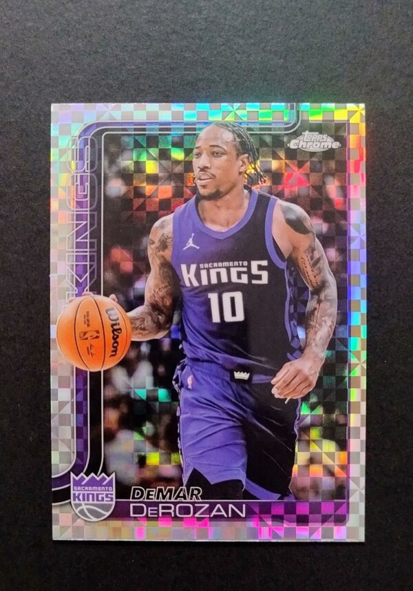 2025-26 Topps Chrome Demar Derozan #240 Xfractor