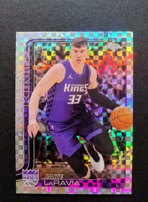 2025-26 Topps Chrome Jake Laravia #230 Xfractor