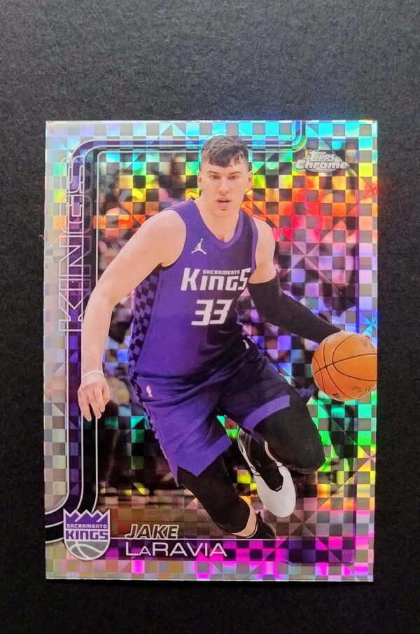 2025-26 Topps Chrome Jake Laravia #230 Xfractor