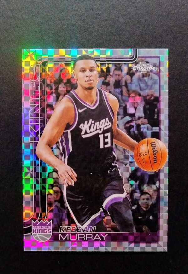2025-26 Topps Chrome Keegan Murray #227 Xfractor