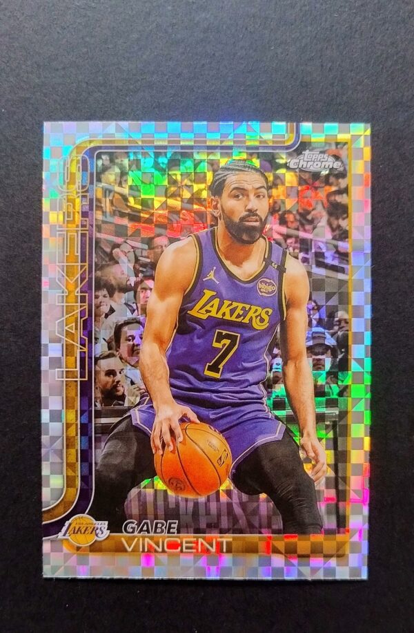 2025-26 Topps Chrome Gabe Vincent #119 Xfractor