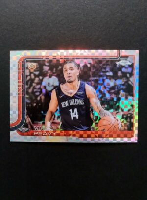 2025-26 Topps Chrome Micah Peavy #291 Xfractor RC