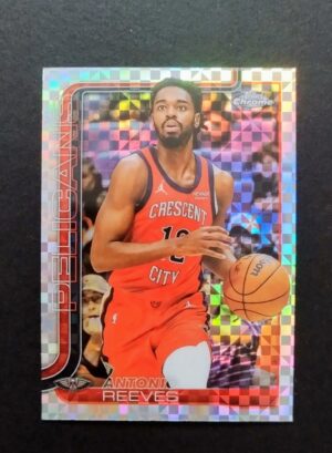 2025-26 Topps Chrome Antonio Reeves #108 Xfractor