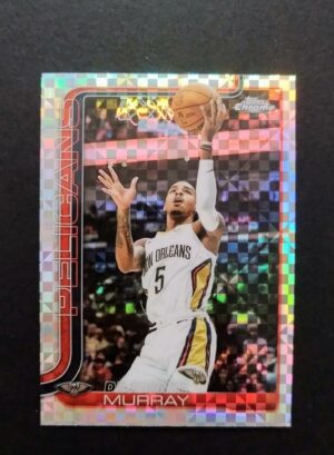 2025-26 Topps Chrome Dejounte Murray #186 Xfractor