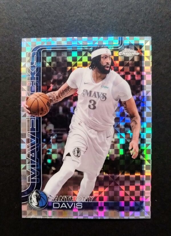 2025-26 Topps Chrome Anthony Davis #96 Xfractor