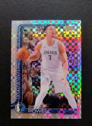 2025-26 Topps Chrome Dwight Powell #223 Xfractor