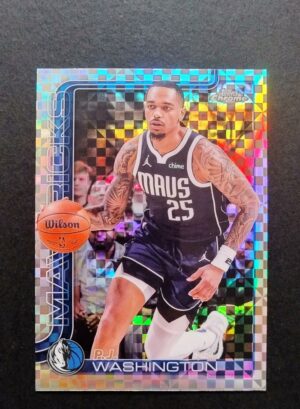 2025-26 Topps Chrome PJ Washington #19 Xfractor
