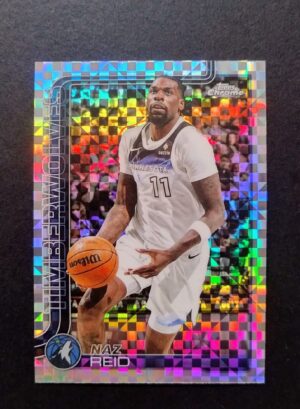 2025-26 Topps Chrome Naz Reid #156 Xfractor