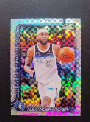 2025-26 Topps Chrome Nickeil Alexander-Walker #193 Xfractor