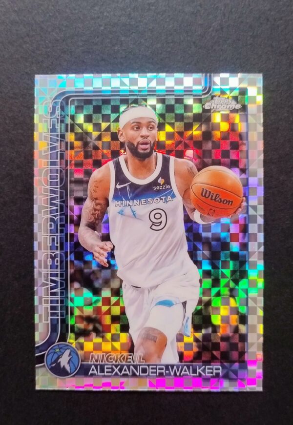 2025-26 Topps Chrome Nickeil Alexander-Walker #193 Xfractor