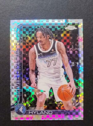 2025-26 Topps Chrome Bones Hyland #90 Xfractor
