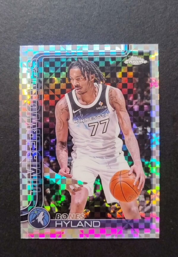 2025-26 Topps Chrome Bones Hyland #90 Xfractor