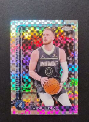 2025-26 Topps Chrome Donte DiVincenzo #145 Xfractor