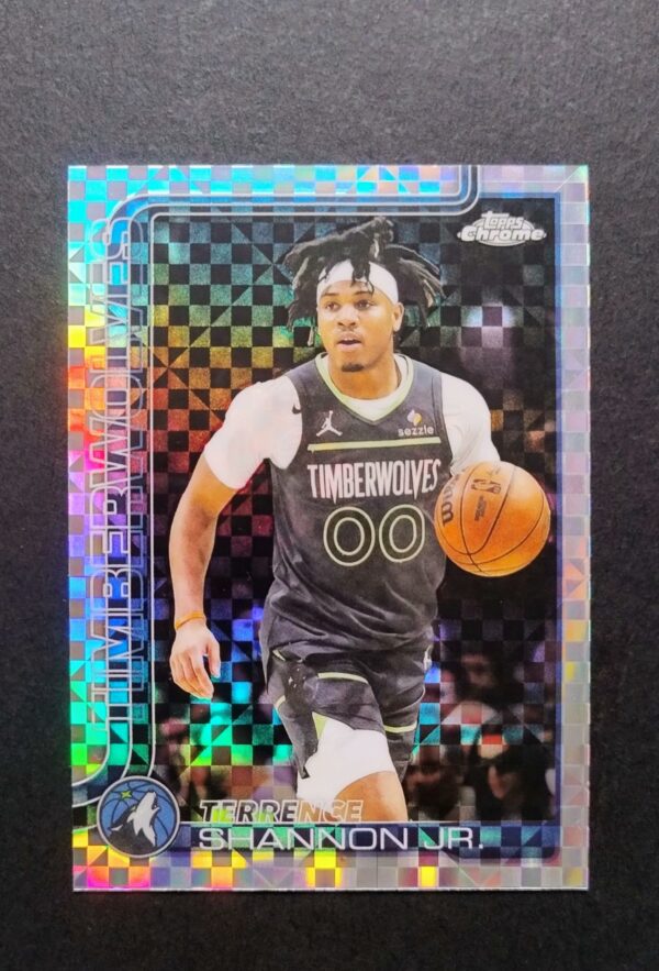 2025-26 Topps Chrome Terrence Shannon Jr #198 Xfractor