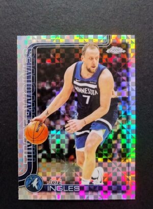 2025-26 Topps Chrome Joe Ingles #142 Xfractor
