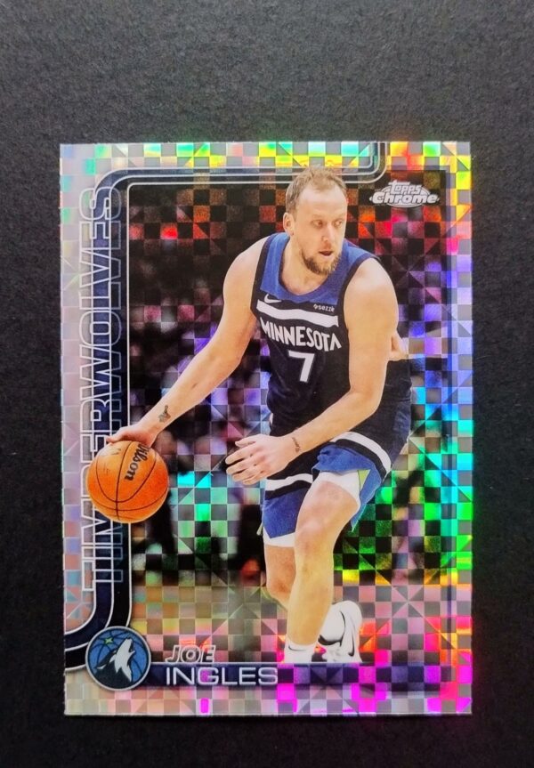 2025-26 Topps Chrome Joe Ingles #142 Xfractor