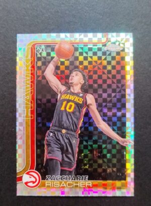 2025-26 Topps Chrome Zaccharie Risacher #2 Xfractor